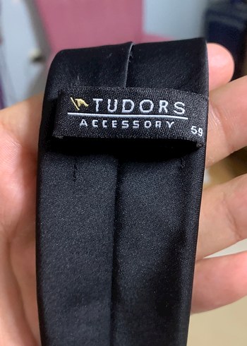 Erkek Siyah Modern Kravat - Görsel 3