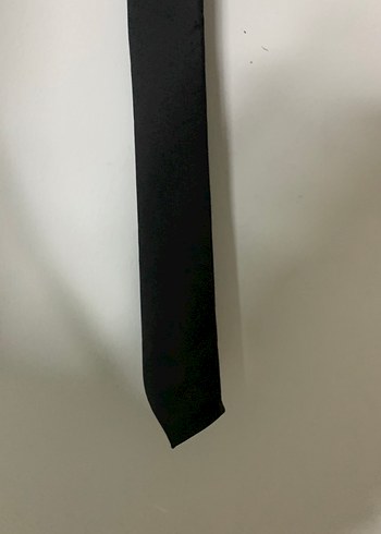 Erkek Siyah Modern Kravat - Görsel 2