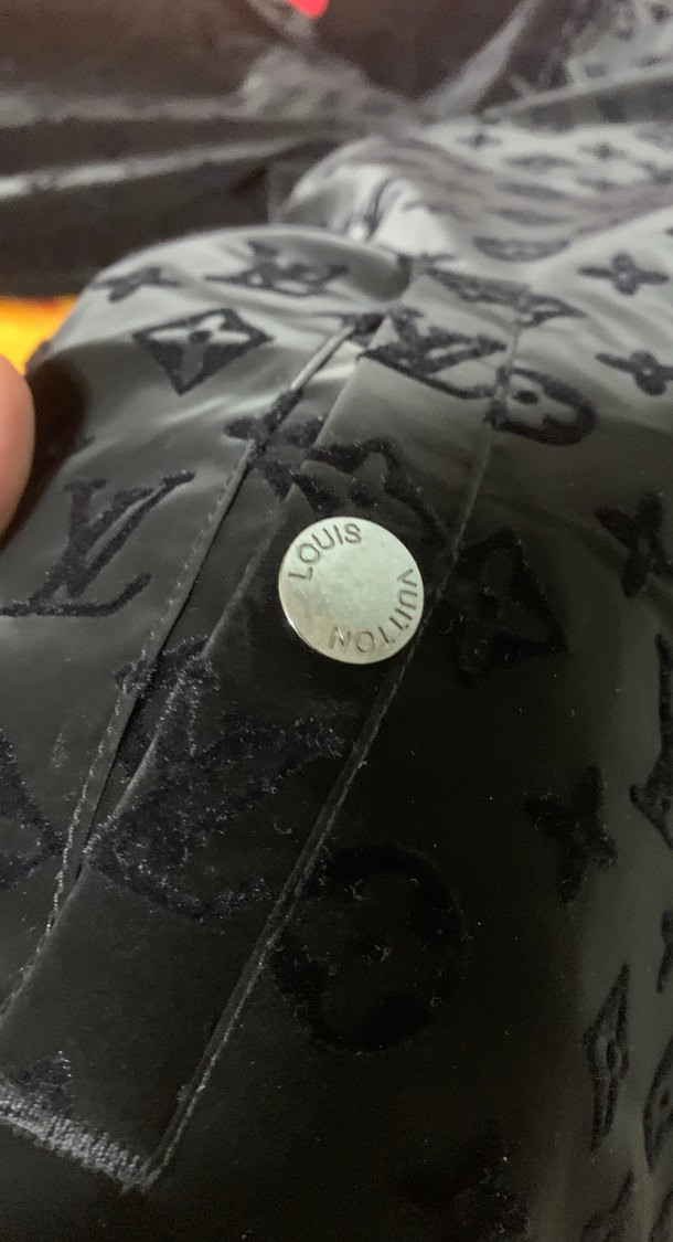 Siyah Süet Logo Detaylı Erkek Ceket - Görsel 5