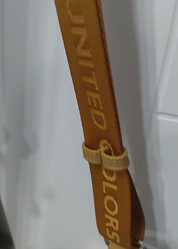 Camel Deri Kadın Bel Çantası - Görsel 3