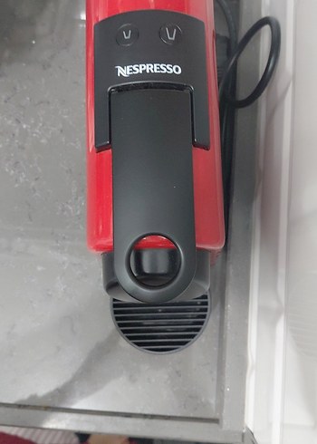 Kırmızı Nespresso Kahve Makinesi - Görsel 3