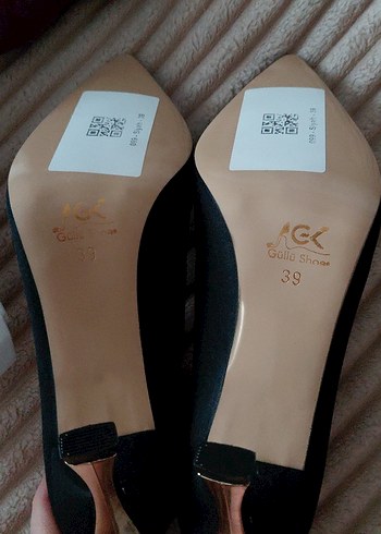 Siyah Goth Stiletto Kadın Topuklu - Görsel 3