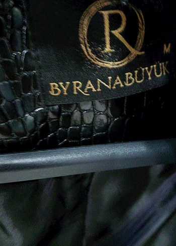 Kürklü Siyah Deri Kadın Ceket - Görsel 3