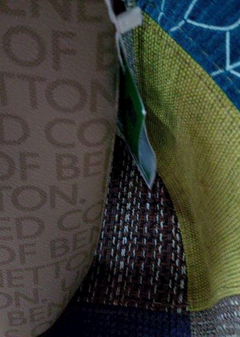 Desenli Kahverengi Deri Kadın Çanta - Görsel 4