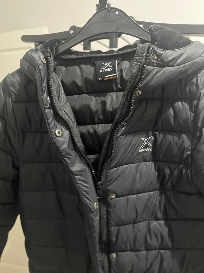 Kadın Siyah Biker Kayak Ceketi Kinetix - Görsel 4