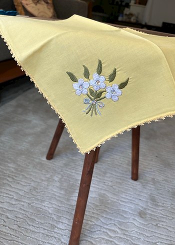 Tekli fiyattır.sarı nakış işlemeli - Görsel 3