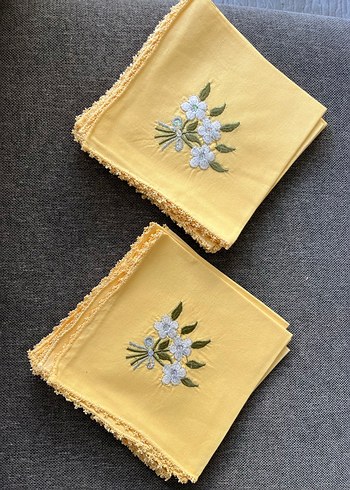 Tekli fiyattır.sarı nakış işlemeli - Görsel 5