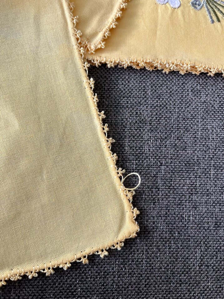 Tekli fiyattır.sarı nakış işlemeli - Görsel 4