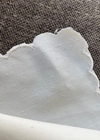 Tekli fiyattır.Nakışlı Beyaz Vintage peçete - Görsel 4