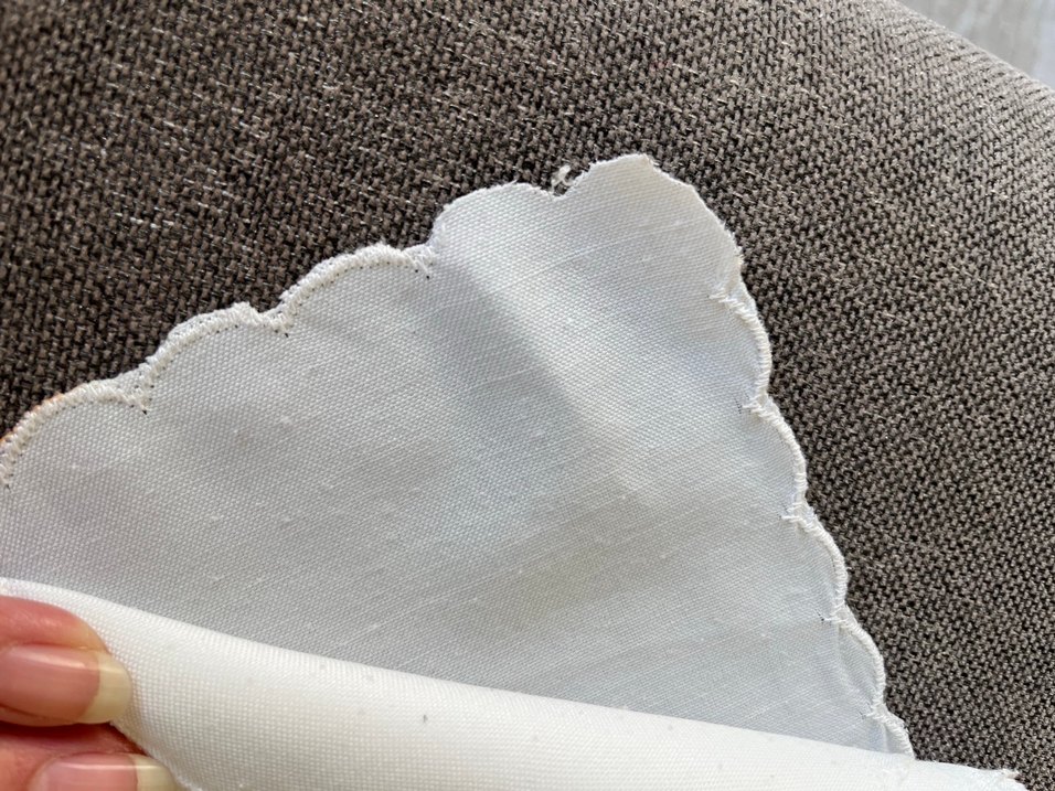 Tekli fiyattır.Nakışlı Beyaz Vintage peçete - Görsel 4