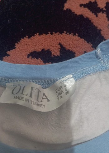 Mavi Kısa Kollu Tişörtü - Görsel 3