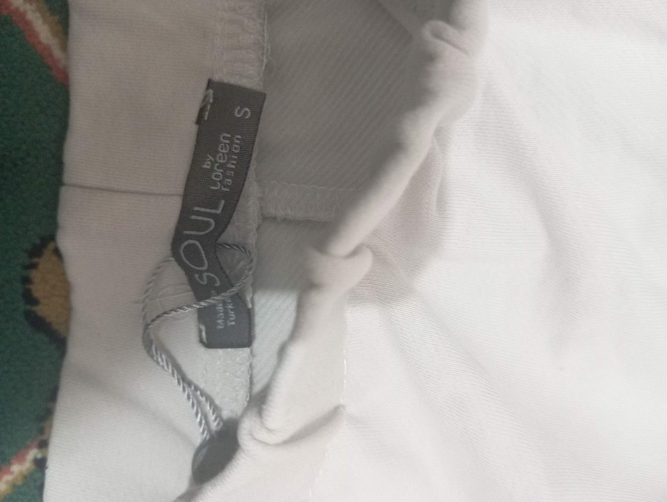 Kadın Beyaz Rahat Kesim Midi Eşofman - Görsel 2