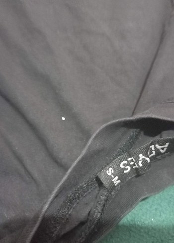 Siyah kadın Basic Tişört - Görsel 2