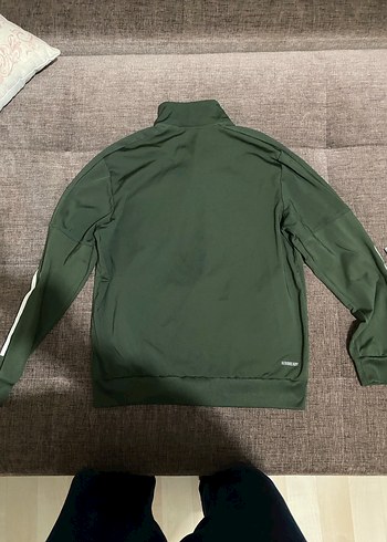 Adidas Yeşil Fermuarlı Erkek Spor Ceket - Görsel 4