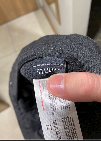 Defacto Kumaş Görünümlü Jogger Pantolon - Görsel 2