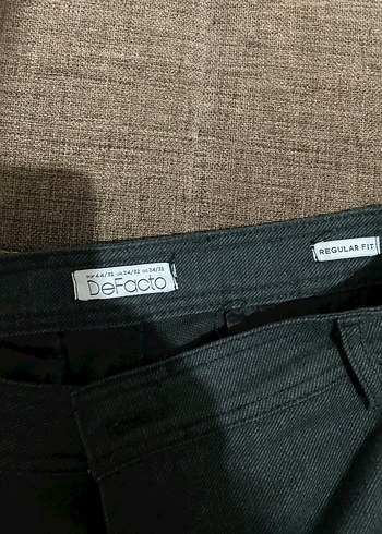 Defacto Kumaş Görünümlü Chino Erkek Pantolon - Görsel 4