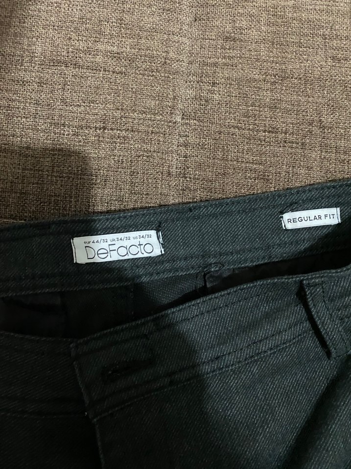 Defacto Kumaş Görünümlü Chino Erkek Pantolon - Görsel 4