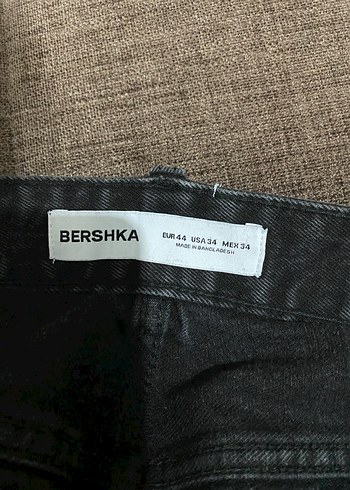 Bershka Erkek Siyah Kot - Görsel 4