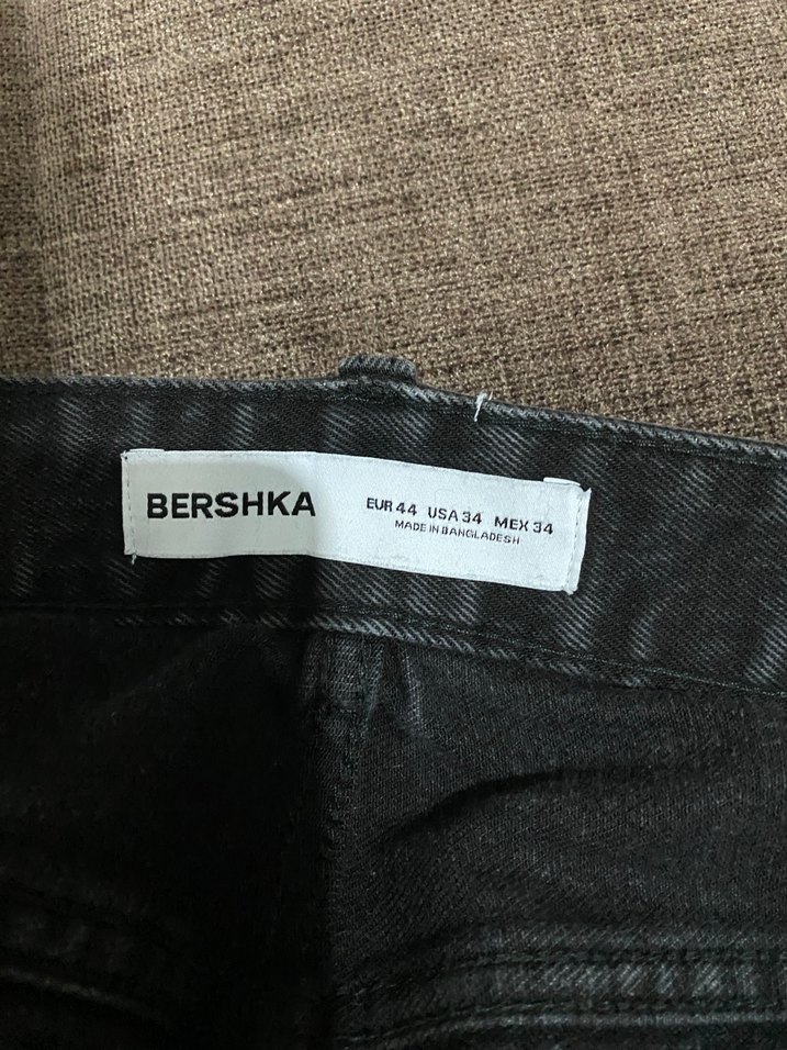 Bershka Erkek Siyah Kot - Görsel 4