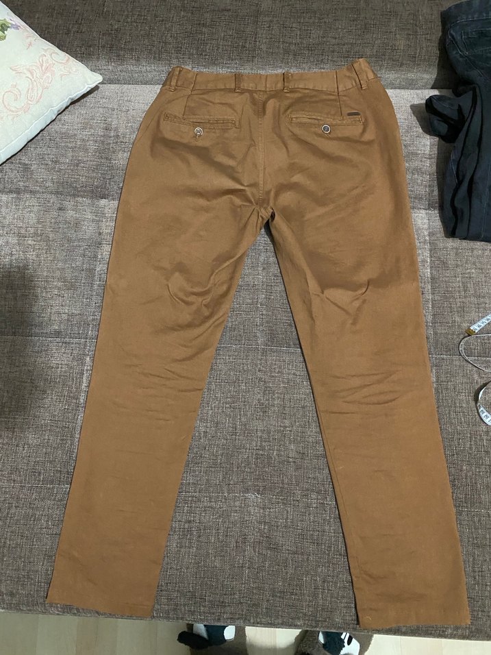 Kiğılı Kahverengi Erkek Pantolon - Görsel 5