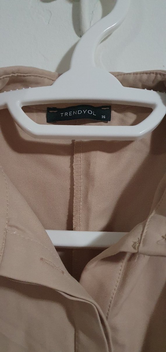 Bej Kemerli Kadın Uzun Tulum - Görsel 3