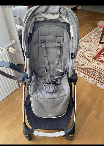 Gri Bebek Arabası - Görsel 3