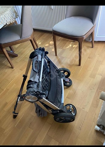 Gri Bebek Arabası - Görsel 2