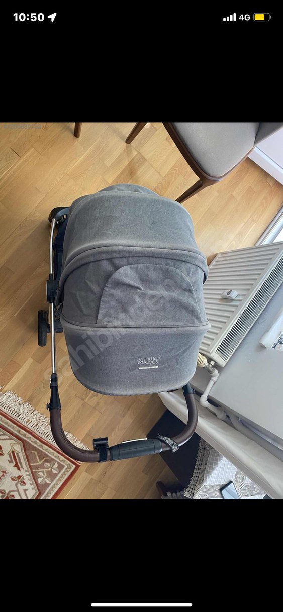 Gri Bebek Arabası - Görsel 4