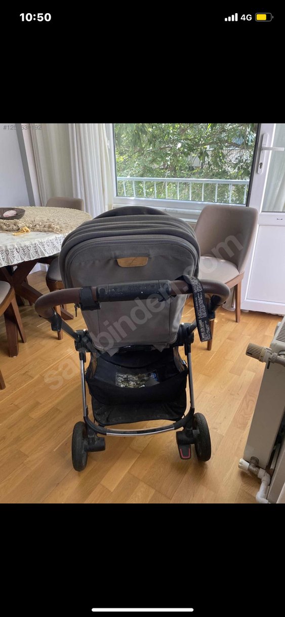 Gri Bebek Arabası - Görsel 5