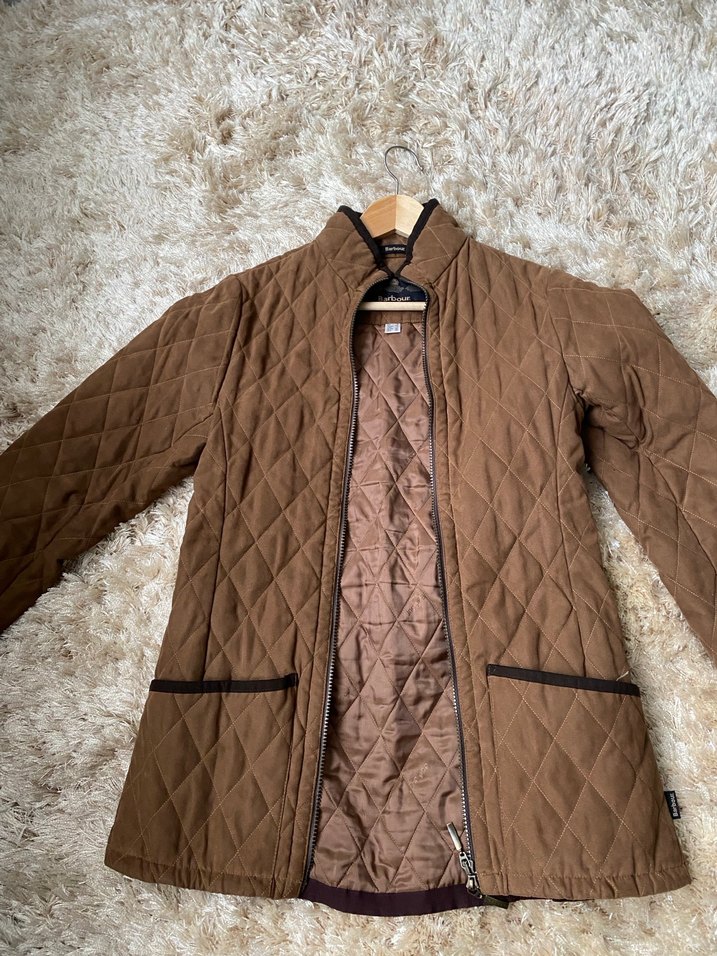 Düğmeli Kahverengi Kadın Süet Ceket - Görsel 3