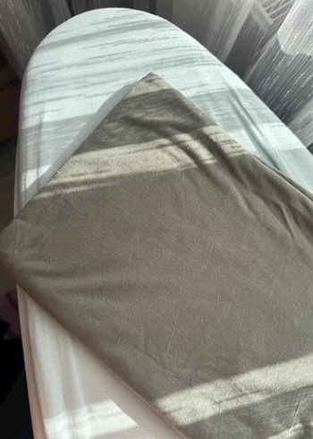 Mint Yeşili Penye Kadın Şal, Dökümlü - Görsel 2