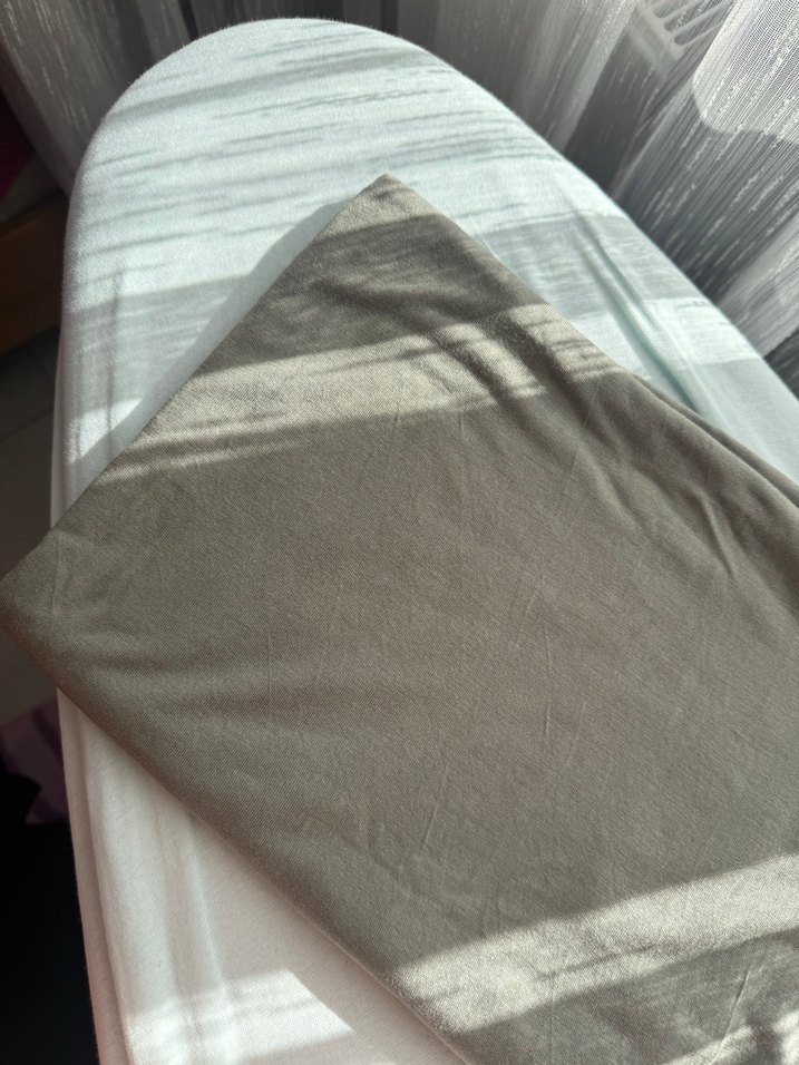 Mint Yeşili Penye Kadın Şal, Dökümlü - Görsel 2