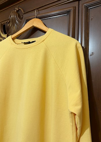 Sarı Midi Kadın Triko Elbise - Görsel 7