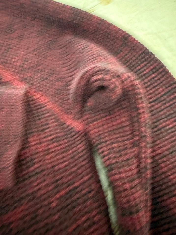 Bordo Erkek Triko Uzun Kollu Kazak - Görsel 5