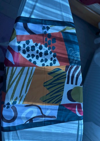 Çok Renkli Kadın Fular - Görsel 7