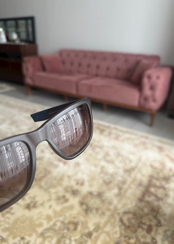 Mustang Kahverengi Gri Minimalist Erkek Güneş Gözlüğü - Görsel 2