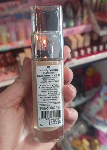 Gabrini HD Matte Fondöten - Porcelain - Görsel 2