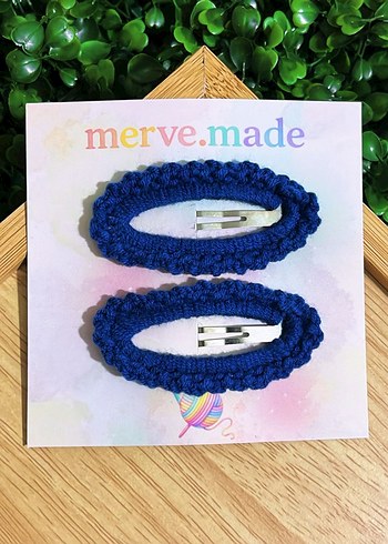 Pembe Bağcıklı Bohem Çocuk Toka Seti - Görsel 8