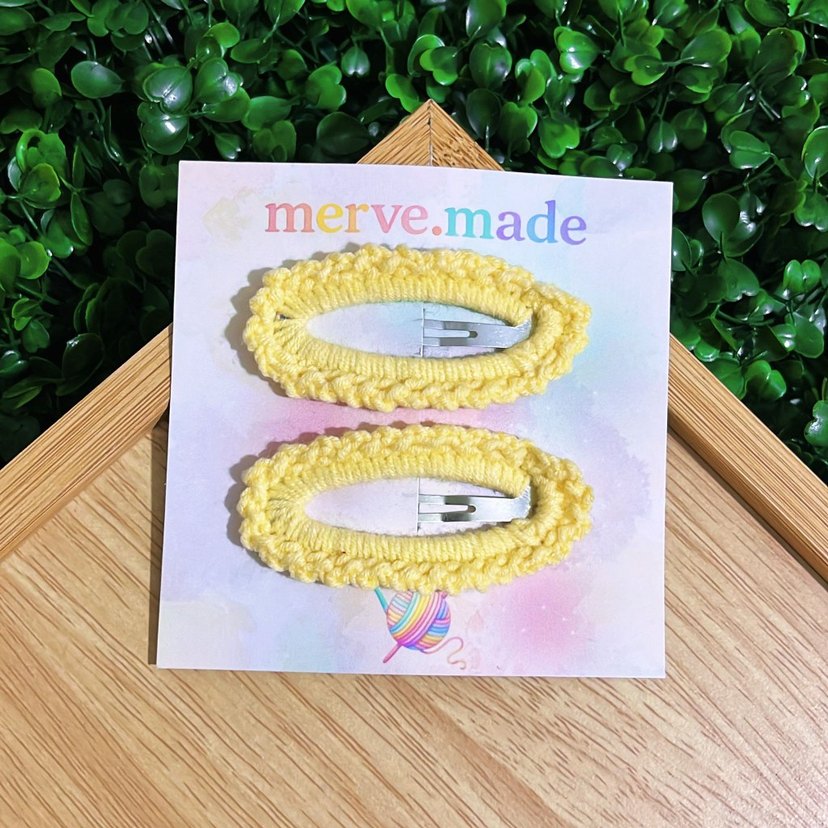 Pembe Bağcıklı Bohem Çocuk Toka Seti - Görsel 2