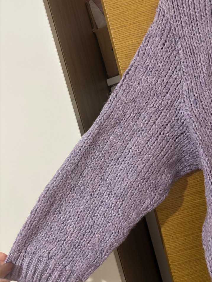 Lila Kadın Kazak - Görsel 2