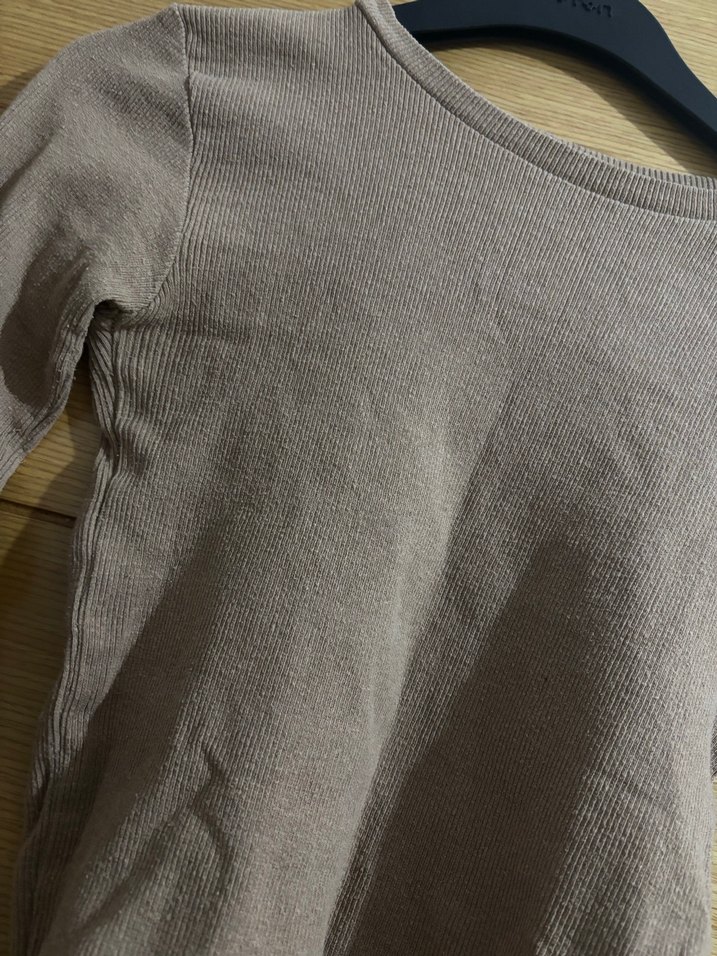 Bej Uzun Kollu İ Kadın Kazak - Görsel 2