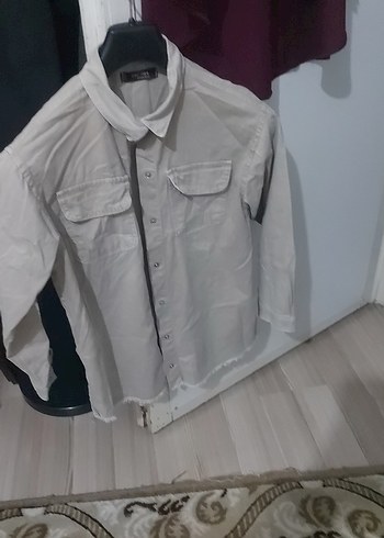 Pamuklu Beyaz Kadın Gömlek - Görsel 4