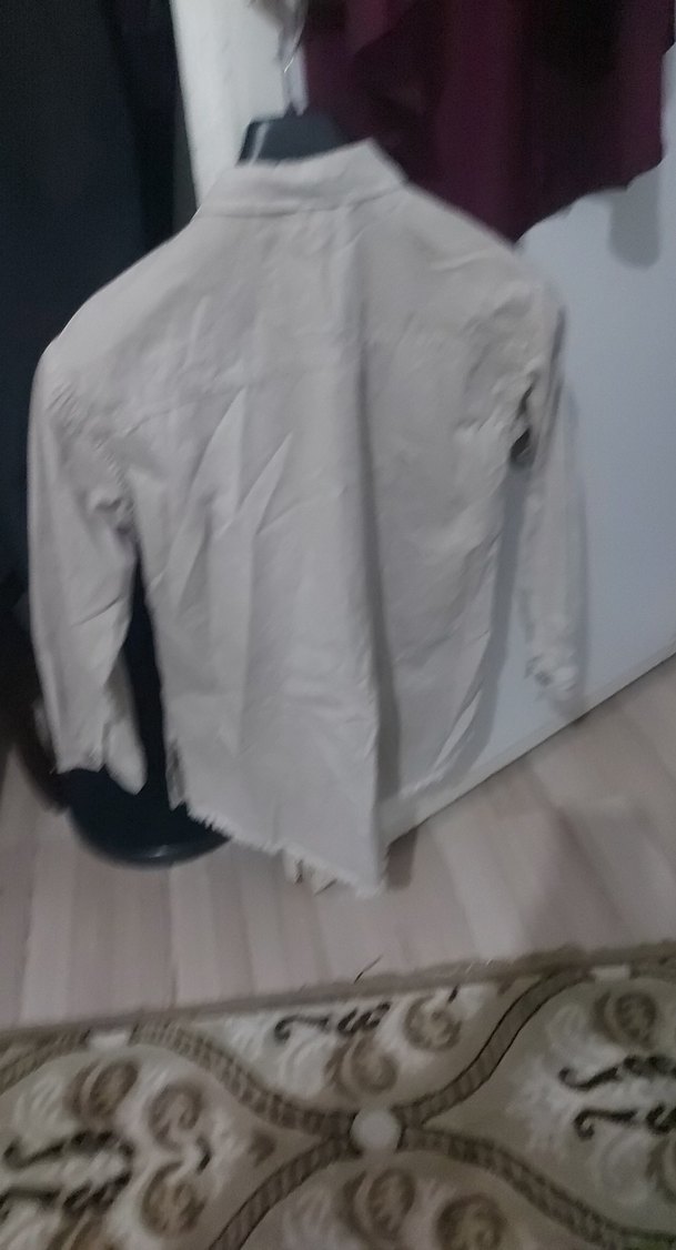 Pamuklu Beyaz Kadın Gömlek - Görsel 3