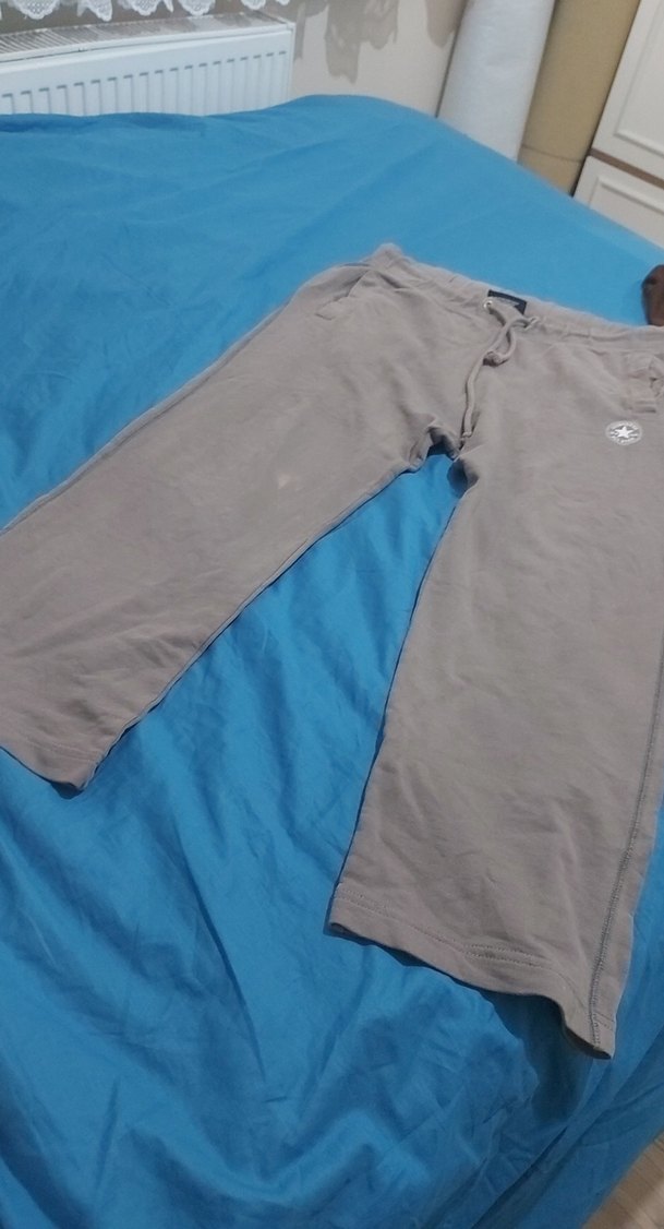 Gri Kadın Rahat Kesim Sweatpant - Görsel 2