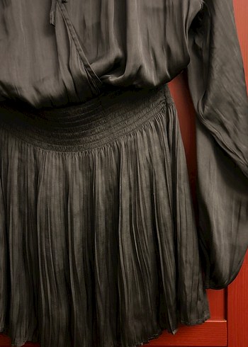 Gri Pilili Kadın Elbise - Görsel 3