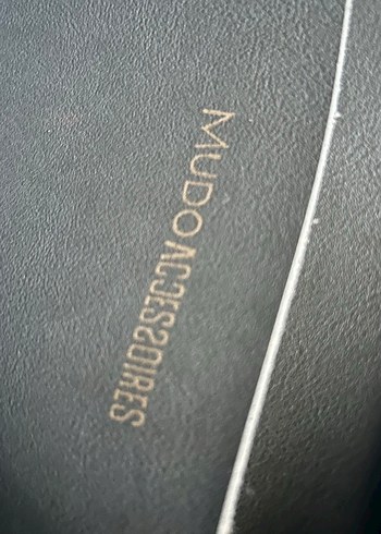 Koyu Mavi Deri Tokalı Kadın Çanta - Görsel 4