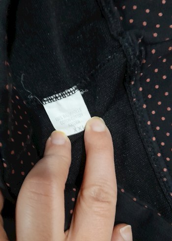 Kadınlar İçin Siyah Bol Kesim Düğmeli Pantolon - Görsel 3