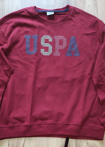 Bordo Erkek Sweatshirt - Görsel 2