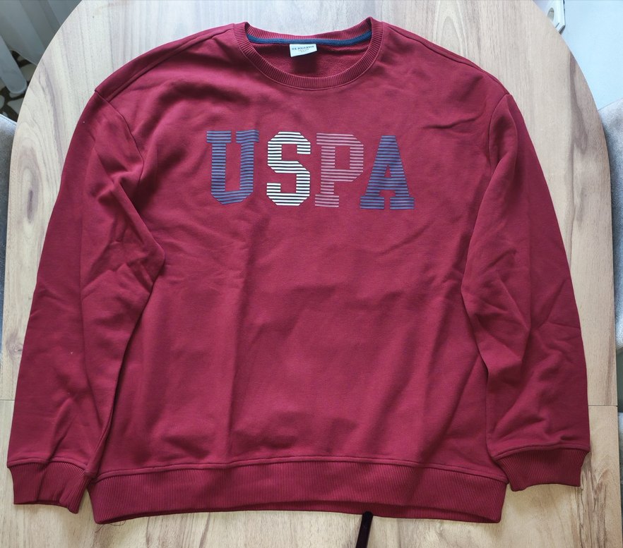 Bordo Erkek Sweatshirt - Görsel 2