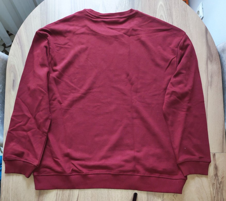 Bordo Erkek Sweatshirt - Görsel 3